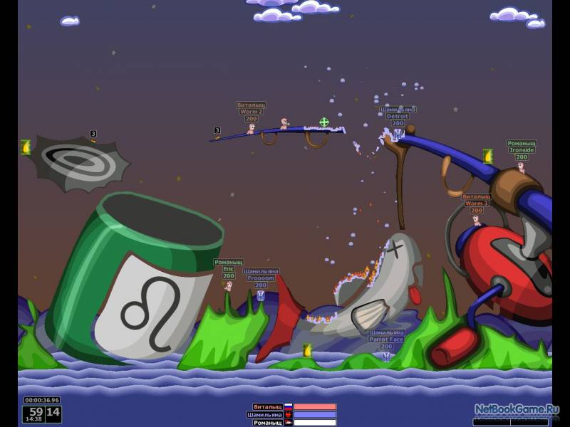 Worms Armageddon v3.6.31.0(2010) » Скачать игры для ...