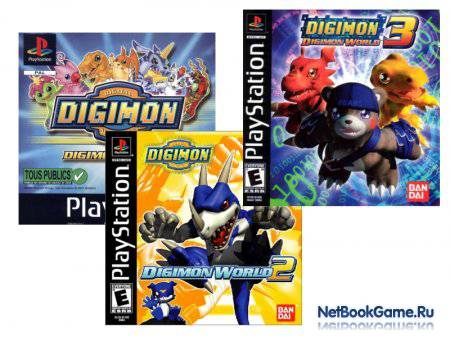 Digimon World 1-3
