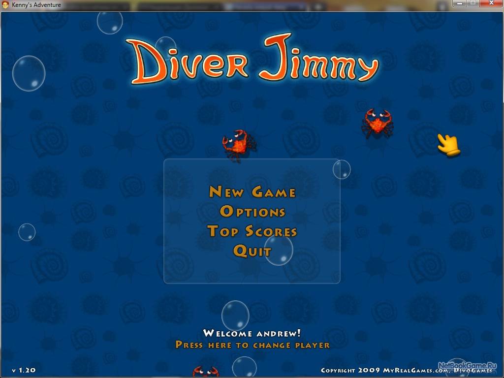 games diver jimmy