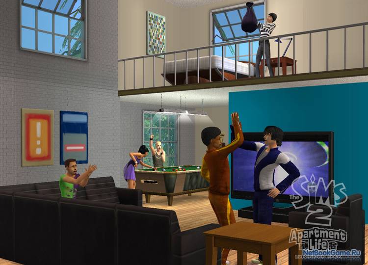 The Sims 2 Переезд в квартиру / The Sims 2 Apartment Life
